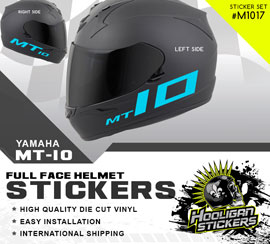 fz10 helmet stickers