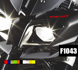 fz10 Headlight Stickers